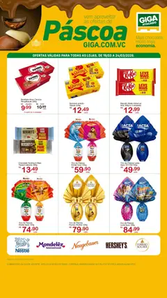 Pré-Visualização do folheto "GIGA Atacado ofertas Páscoa " da loja GIGA Atacado válido a partir de 19/03/2026