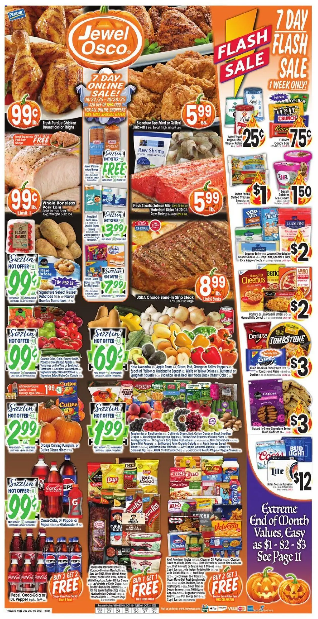 Jewel Osco Weekly Ad - IN from 10/22/2025 - Flyer - Page number 1