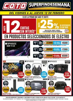 Vista previa del folleto de la tienda Coto válido desde el 06/02/2026 