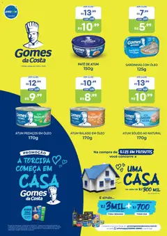 Pré-Visualização do folheto "Prezunic ofertas Gomes da Costa" da loja Prezunic válido a partir de 09/03/2026
