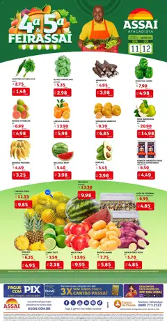 Pré-Visualização do folheto "Assaí Atacadista ofertas - PE" da loja Assaí Atacadista válido a partir de 11/03/2026