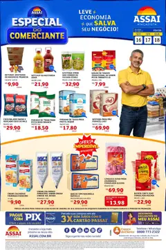 Pré-Visualização do folheto "Encarte - RJ" da loja Assaí Atacadista válido a partir de 16/02/2026