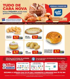 Pré-Visualização do folheto "Ofertas Padaria" da loja Higa Atacado válido a partir de 22/08/2025
