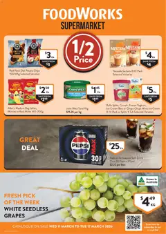 Preview of catalogue Foodworks catalogue from shop Foodworks valid 11/03/2026