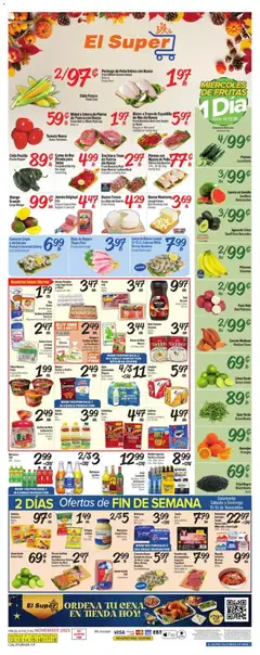 Ad Preview of El Super Weekly Ad - CA from 11/12/2025