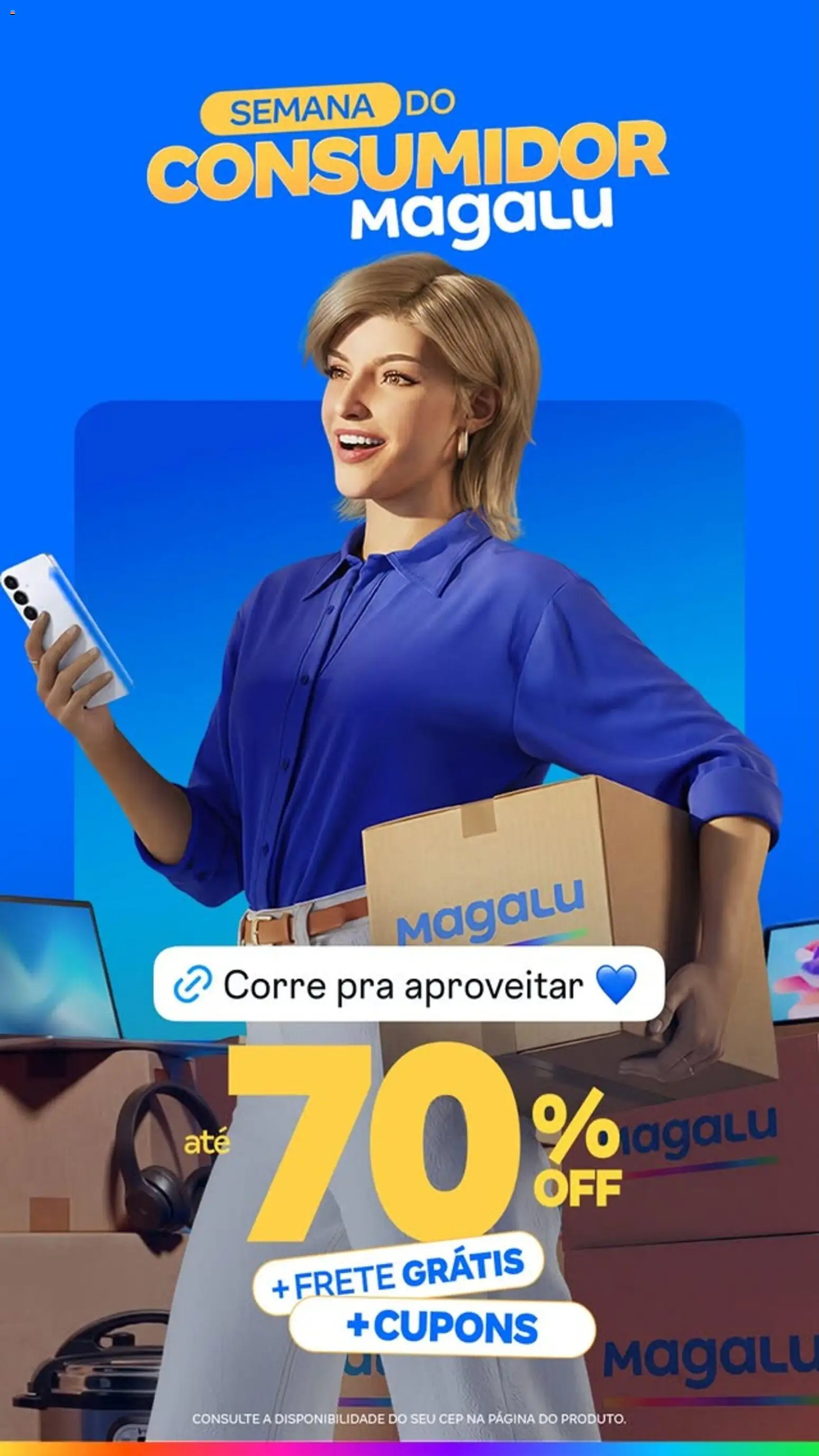 Pré-Visualização do folheto "Magazine Luiza ofertas" da loja Magazine Luiza válido a partir de 13/03/2026