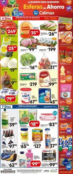 Vista previa las ofertas de la tienda Calimax - Folleto Tijuana desde el 23/01/2026 