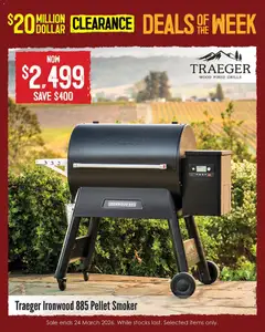 Preview of catalogue Barbeques Galore Deals of the Week from shop Barbeques Galore valid 18/03/2026