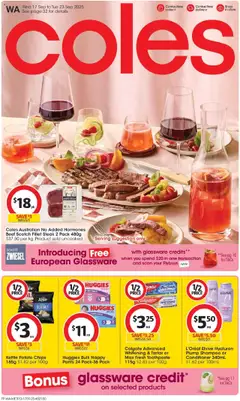 Preview of catalogue Coles Catalogue - 17th September from shop Coles valid 16/09/2025