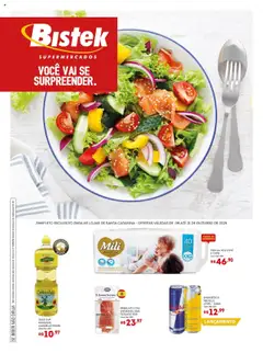 Pré-Visualização do folheto "Ofertas Quinzenal" da loja Bistek Supermercados válido a partir de 08/10/2025