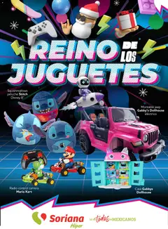 Vista previa las ofertas de la tienda Soriana - Reino de los Juguetes Híper Nacional desde el 27/11/2025 