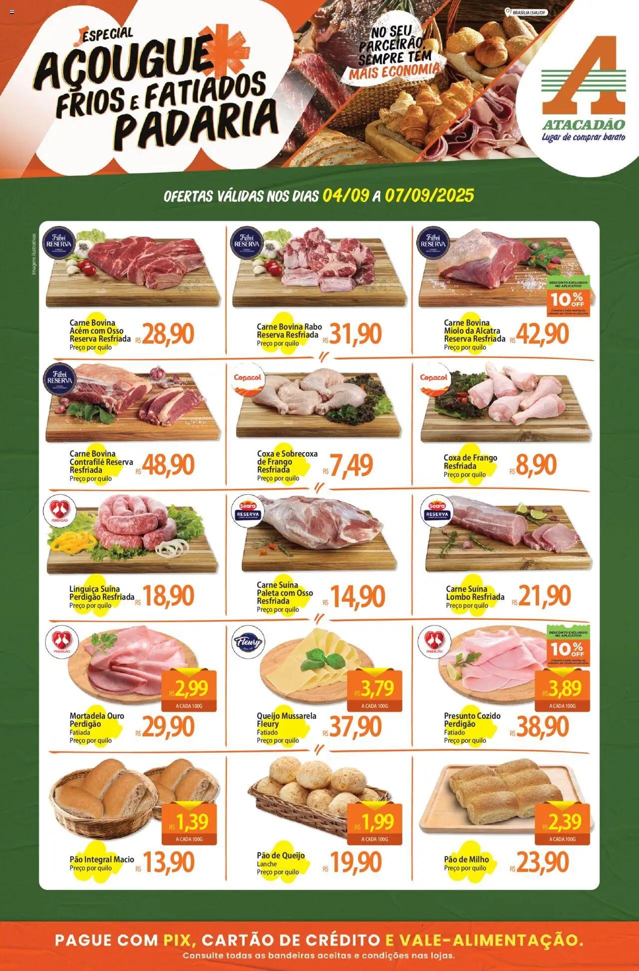 Atacadão folheto "Ofertas - DF" válido a partir de 04/09/2025 - número de página 1