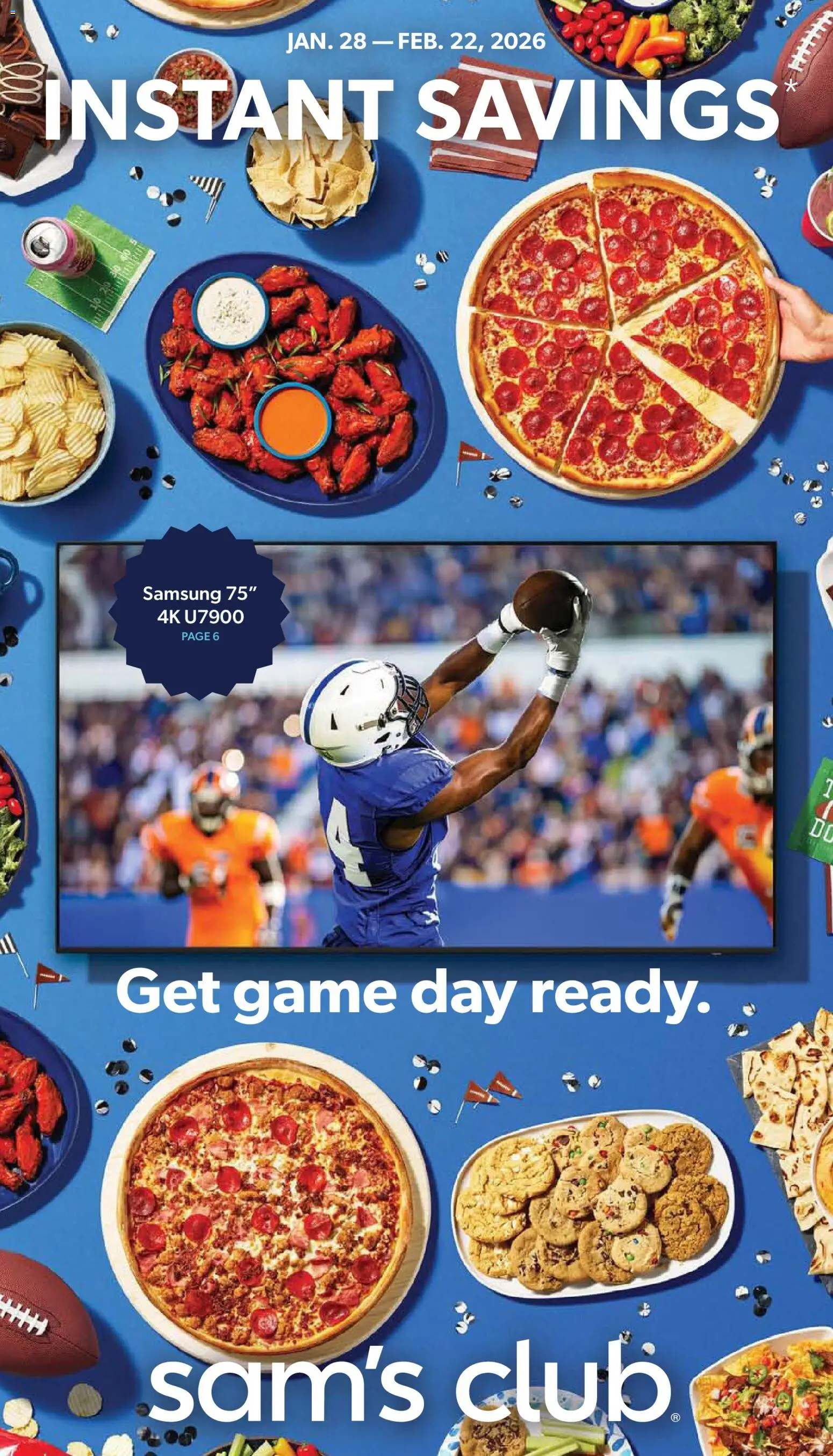 Ad Preview of Sam's Club Instant Savings Book February from 01/28/2026