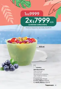 Vista previa del folleto de la tienda Tupperware válido desde el 09/12/2025 | Página: 70