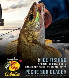 Preview of leaflet 2025 Ice Fishing Catalogue from shop Cabelas is valid from Nov 21, 2025