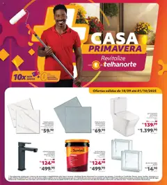 Pré-Visualização do folheto "Ofertas Casa Primavera" da loja Telhanorte válido a partir de 18/09/2025
