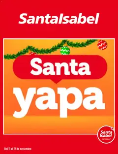 Folleto de la tienda Santa Isabel válido desde el 11.11.2025 