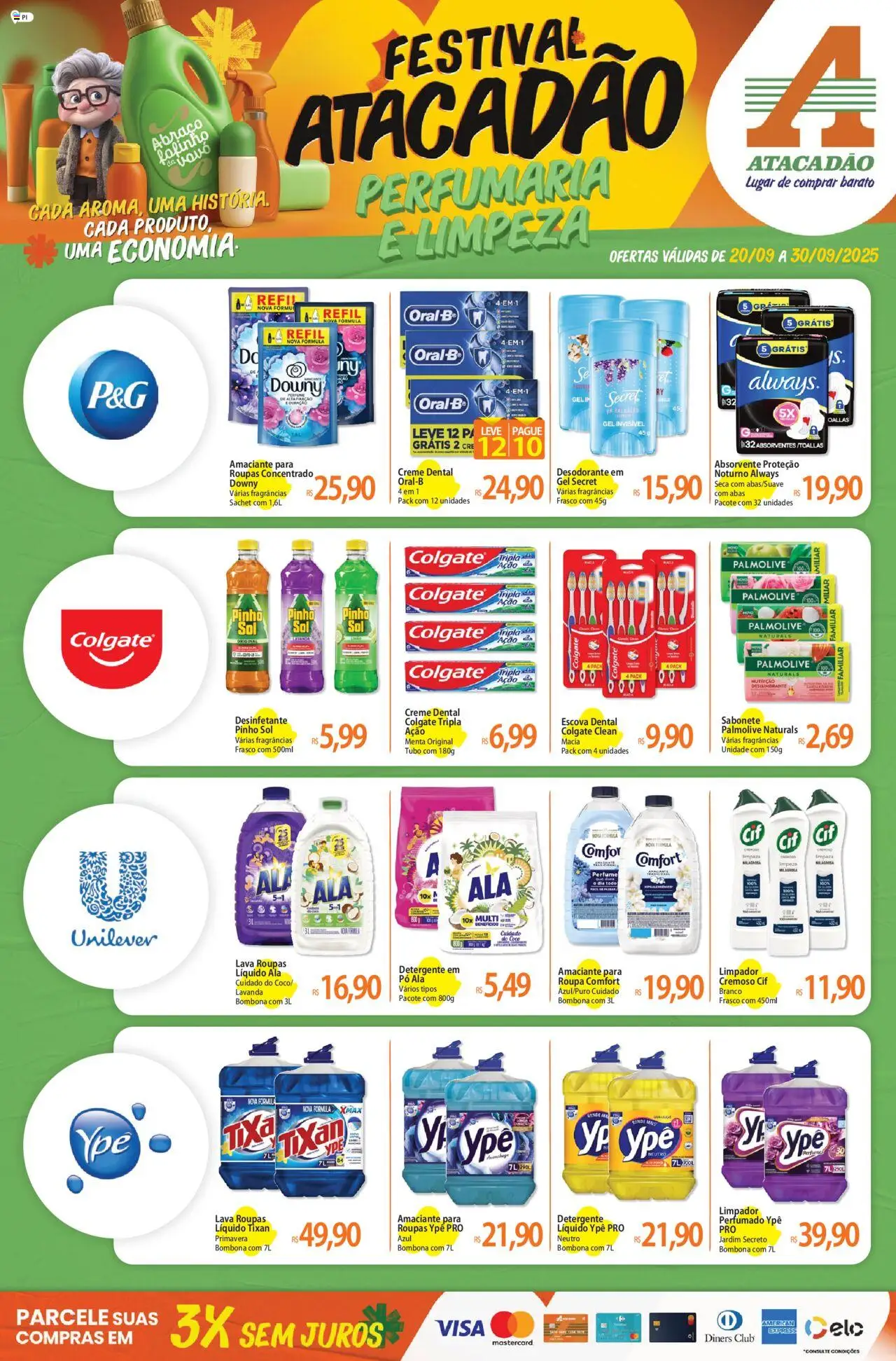 Atacadão folheto "Ofertas - PI" válido a partir de 20/09/2025 - número de página 1