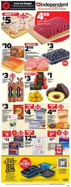 Preview of leaflet Weekly flyer / circulaire from shop Independent Grocer is valid from Nov 06, 2025 | Page: 4