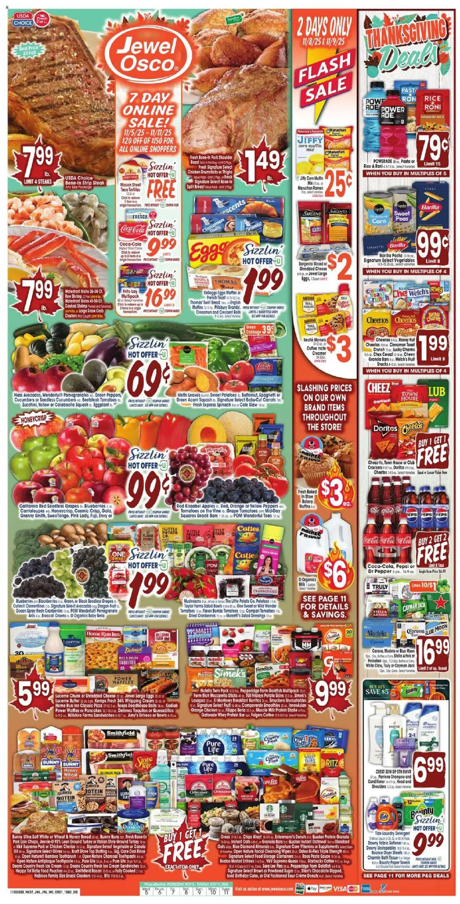Ad Preview of Jewel Osco Weekly Ad - IL from 11/05/2025
