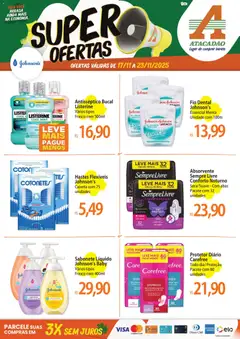 Pré-Visualização do folheto "Ofertas - BA" da loja Atacadão válido a partir de 17/11/2025