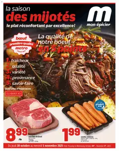 Un aperçu du dépliant Special flyer - Pickering du magasin Metro est valide à partir 30 oct. 2025