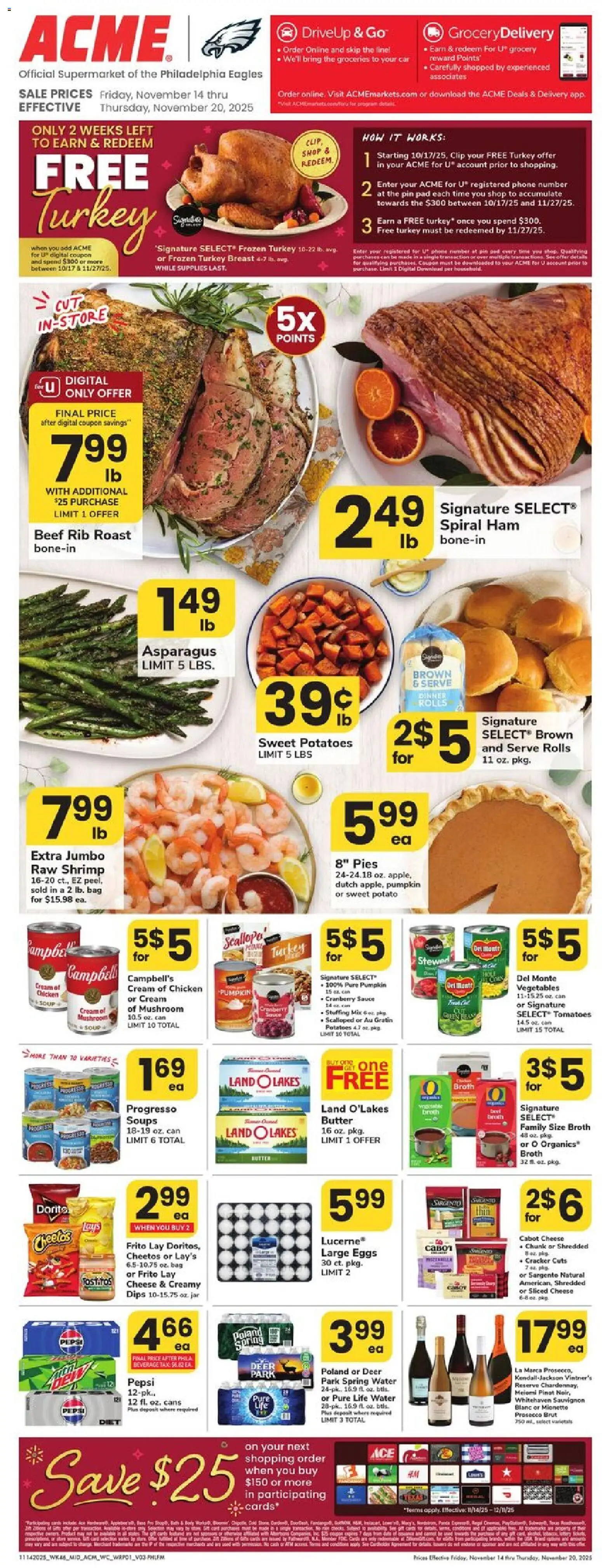 Ad Preview of Acme Weekly Ad from 11/14/2025