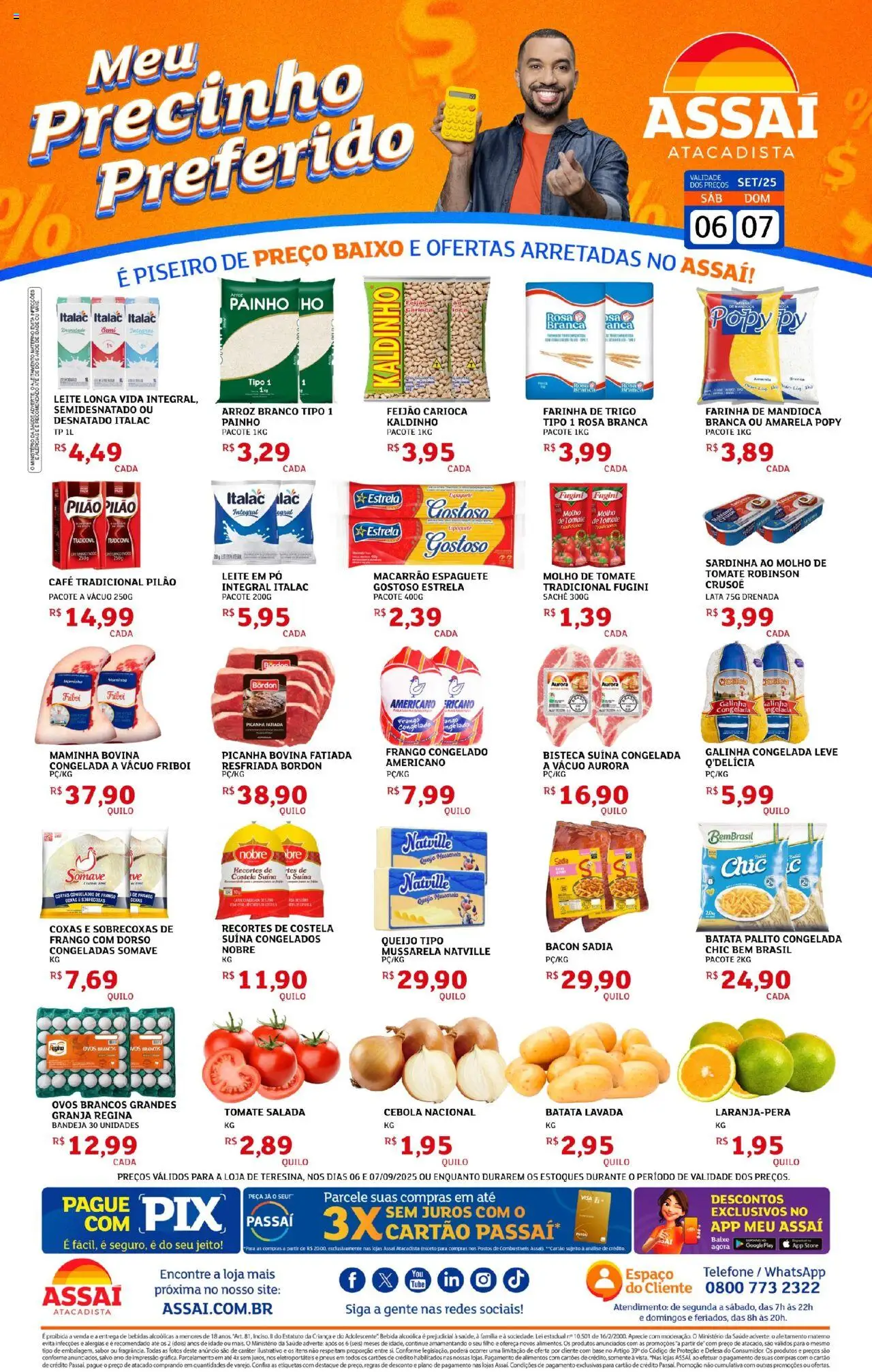 Assaí Atacadista folheto "Encarte - PI" válido a partir de 06/09/2025 - número de página 1