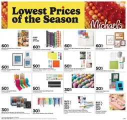 Preview of leaflet Weekly flyer / circulaire from shop Michaels is valid from Sep 12, 2025