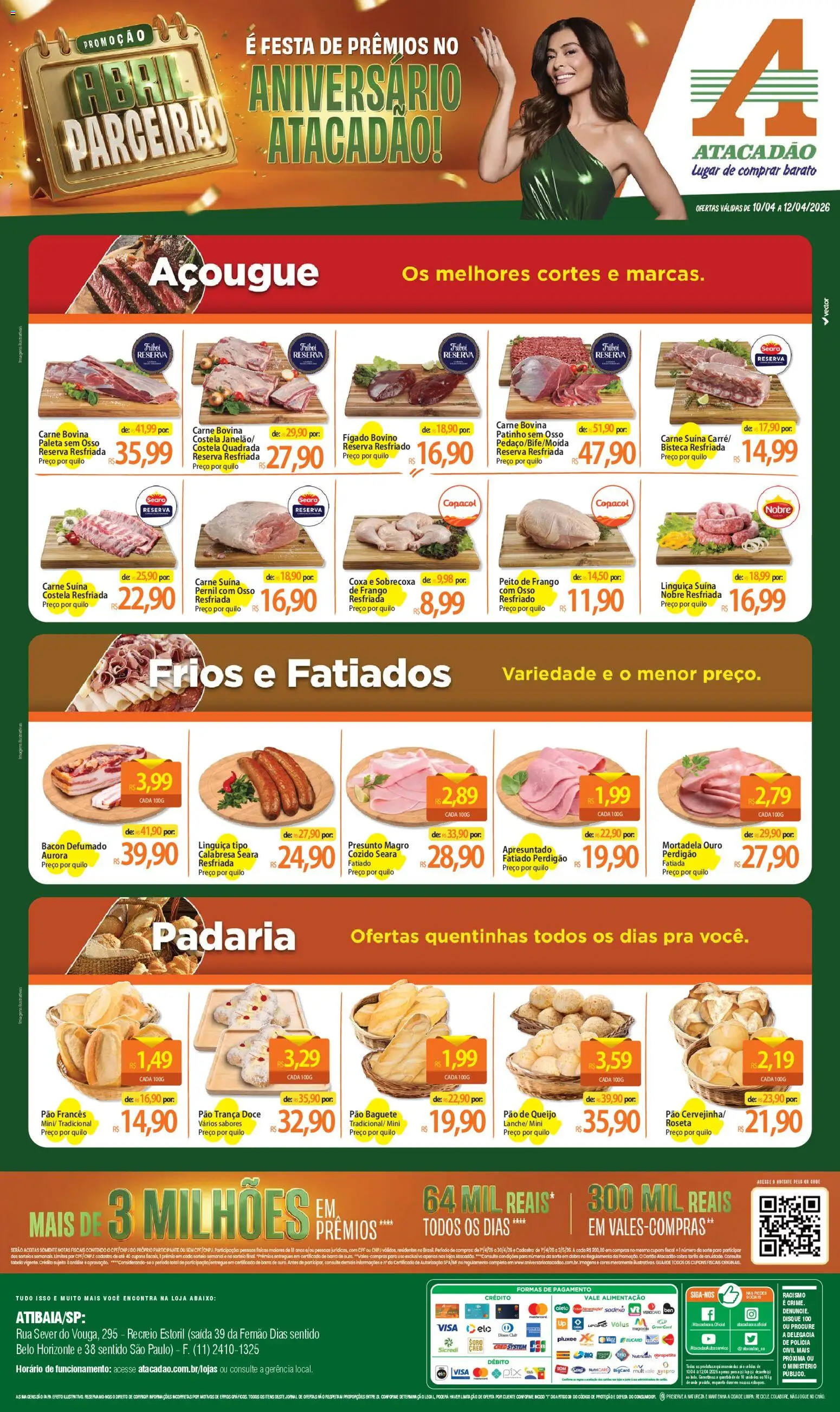 Pré-Visualização do folheto "Atacadão ofertas - SP" da loja Atacadão válido a partir de 10/04/2026