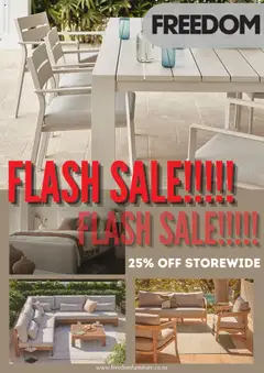 Preview of catalogue Catalogue from shop Freedom Furniture valid 18 Jul 2025