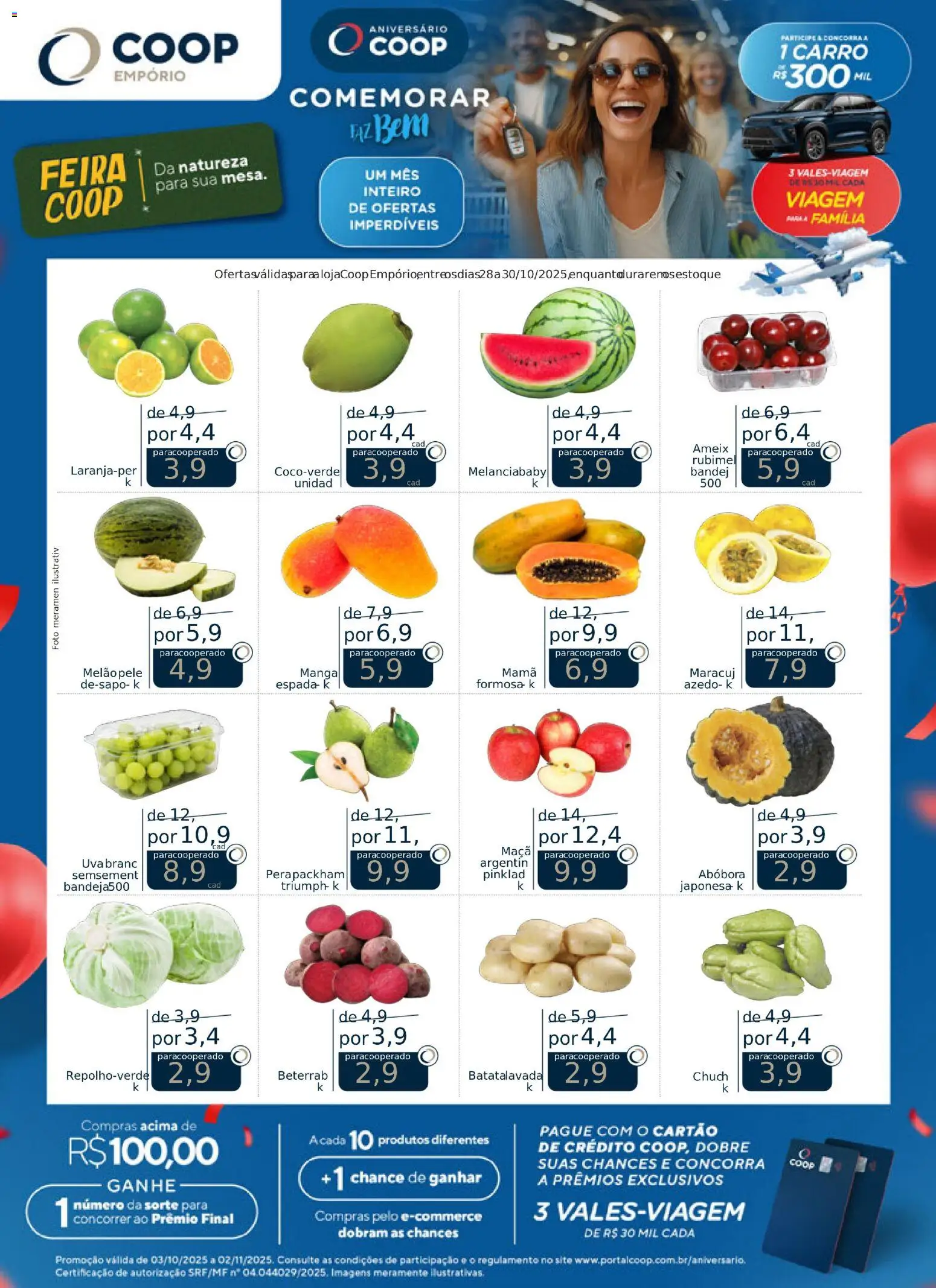 Pré-Visualização do folheto "Ofertas do Açougue Benassi" da loja Coop válido a partir de 28/10/2025