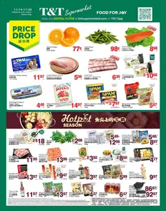 Preview of leaflet Weekly flyer / circulaire from shop T&T Supermarket is valid from Nov 14, 2025