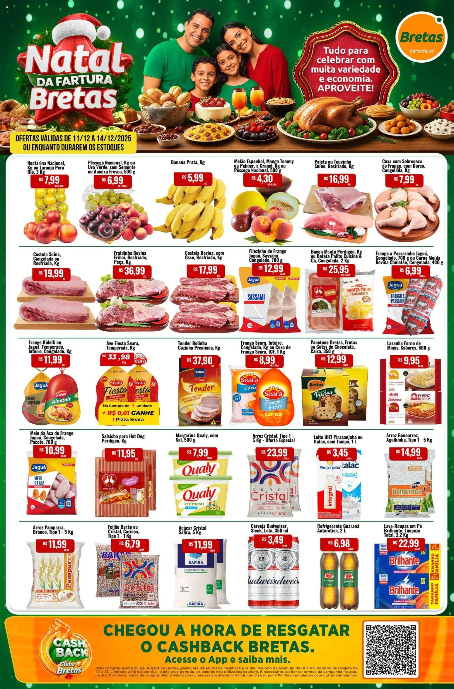 Pré-Visualização do folheto "Ofertas da semana" da loja Bretas válido a partir de 11/12/2025