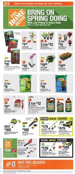 Ad Preview of Home Depot Home Depot Local Ad - NC from 04/02/2026