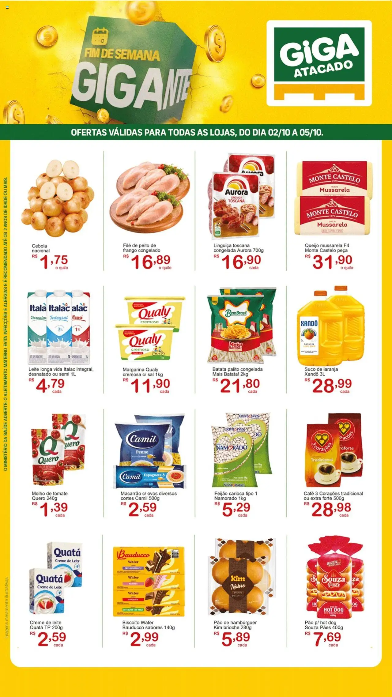 GIGA Atacado folheto "Ofertas Feirão" válido a partir de 02/10/2025 - número de página 1