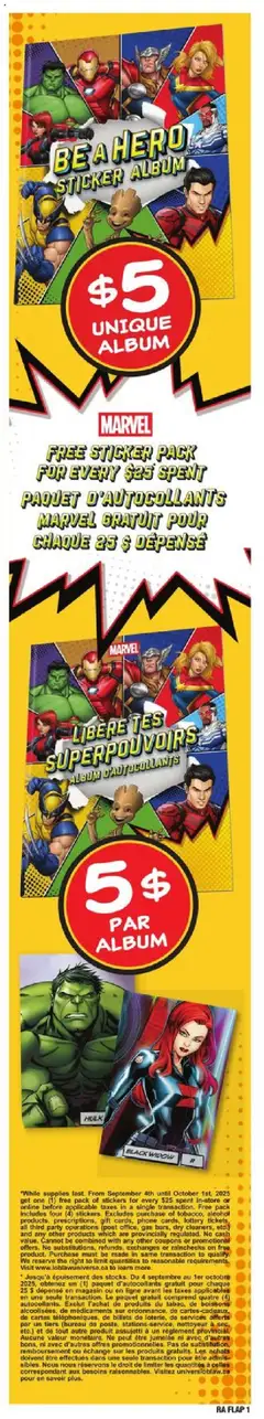 Preview of leaflet Weekly flyer / circulaire from shop Atlantic Superstore is valid from Sep 04, 2025