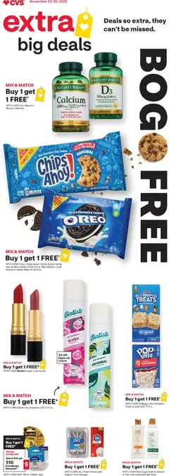 Ad Preview of CVS Pharmacy Weekly Ad - NJ from 11/23/2025