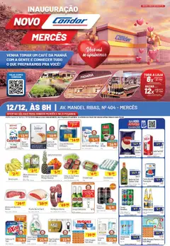 Pré-Visualização do folheto "Ofertas Inauguracao" da loja Supermercados Condor válido a partir de 12/12/2025