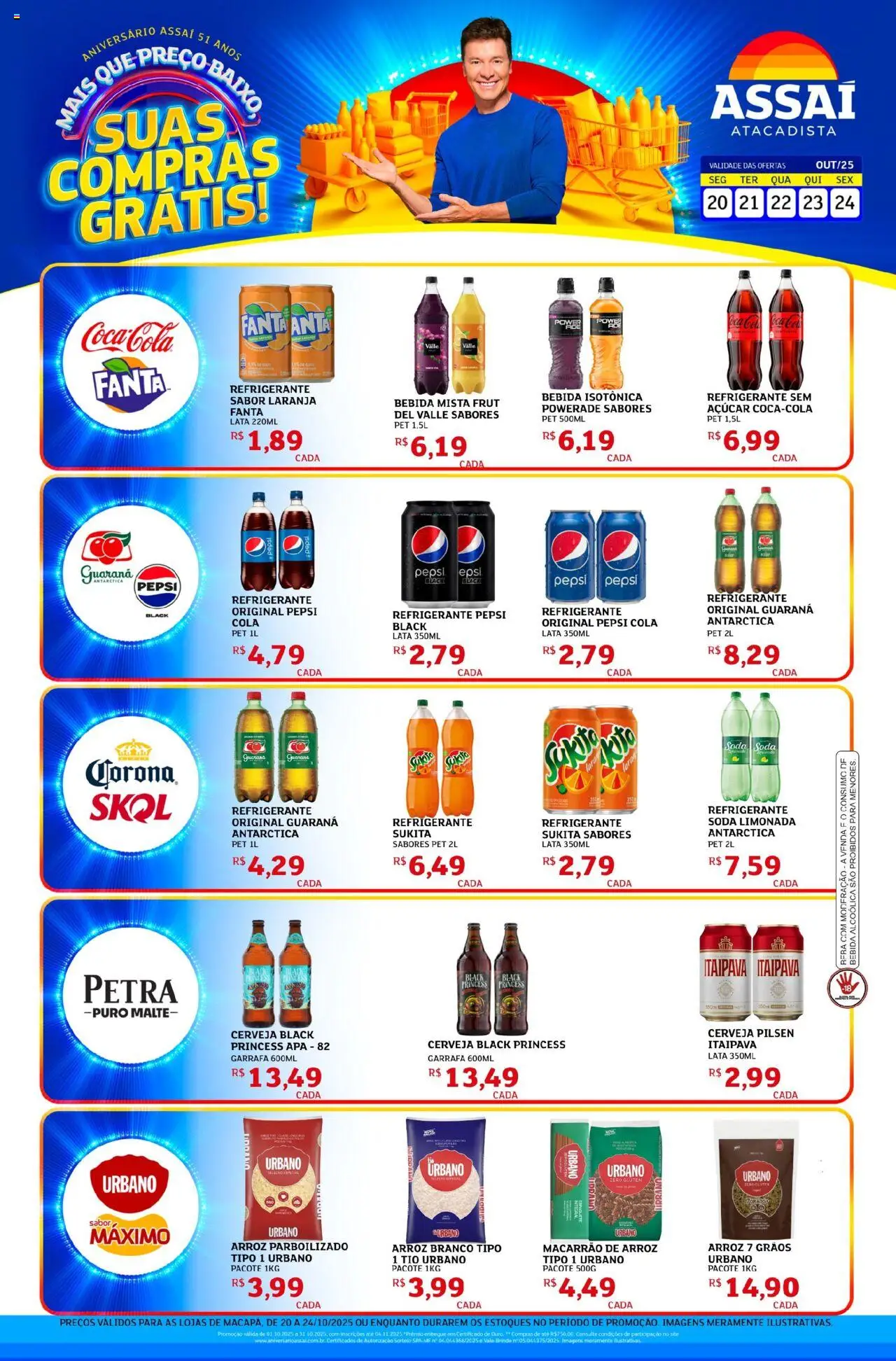 Assaí Atacadista folheto "Encarte - AP" válido a partir de 20/10/2025 - número de página 1