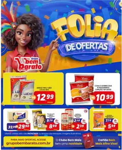 Pré-Visualização do folheto "Ofertas da semana" da loja Supermercado Bem Barato válido a partir de 03/02/2026