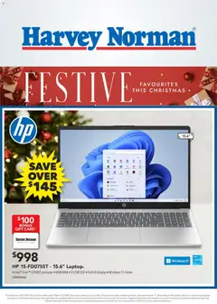 Preview of catalogue Our Favorite Laptops and Accessories for this Festive season from shop Harvey Norman valid 11 Dec 2025