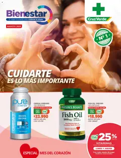 Folleto de la tienda Cruz Verde válido desde el 31.07.2025 
