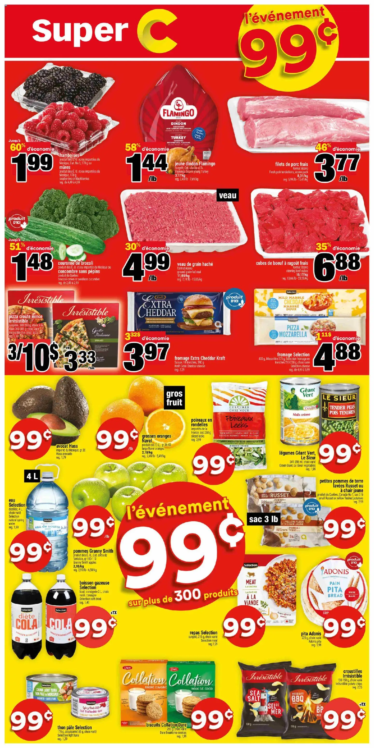 Preview of leaflet Super C weekly flyer - Mont-Joli from shop Super C is valid from Mar 12, 2026