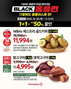 {StrartDate}까지 홈플러스 쇼핑몰에서 전단 현재 전단지 미리 보기