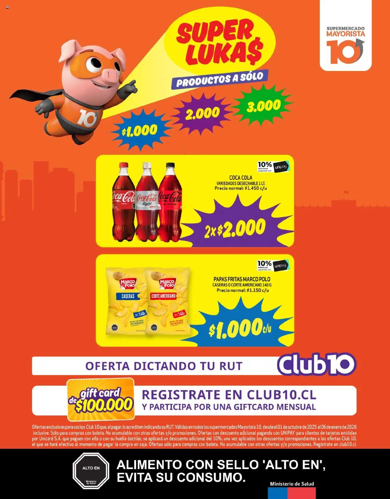 Mayorista 10 Ofertas > válido desde 30.09.2025 > número de página 1
