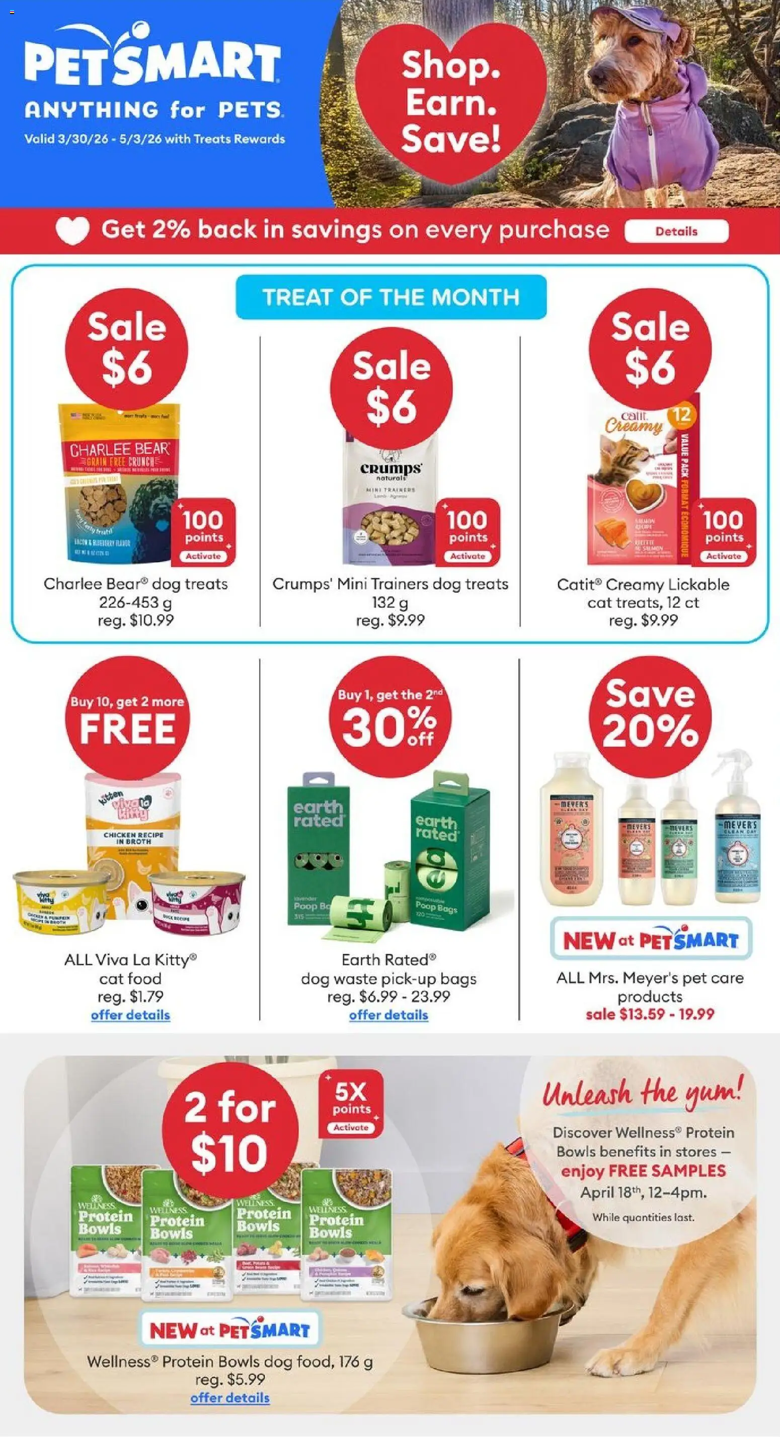 Preview of leaflet Petsmart weekly flyer / circulaire from shop Petsmart is valid from Mar 30, 2026