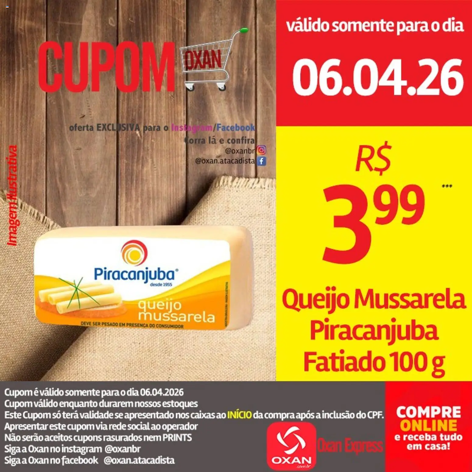Pré-Visualização do folheto "Oxan Atacadista - Ofertas da semana" da loja Oxan Atacadista válido a partir de 06/04/2026