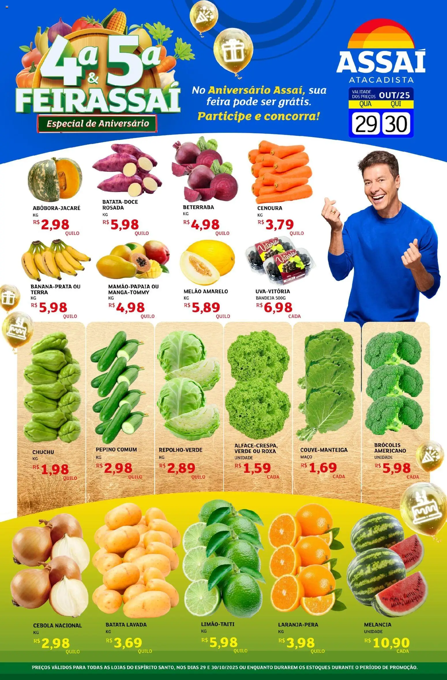 Pré-Visualização do folheto "Encarte - ES" da loja Assaí Atacadista válido a partir de 29/10/2025