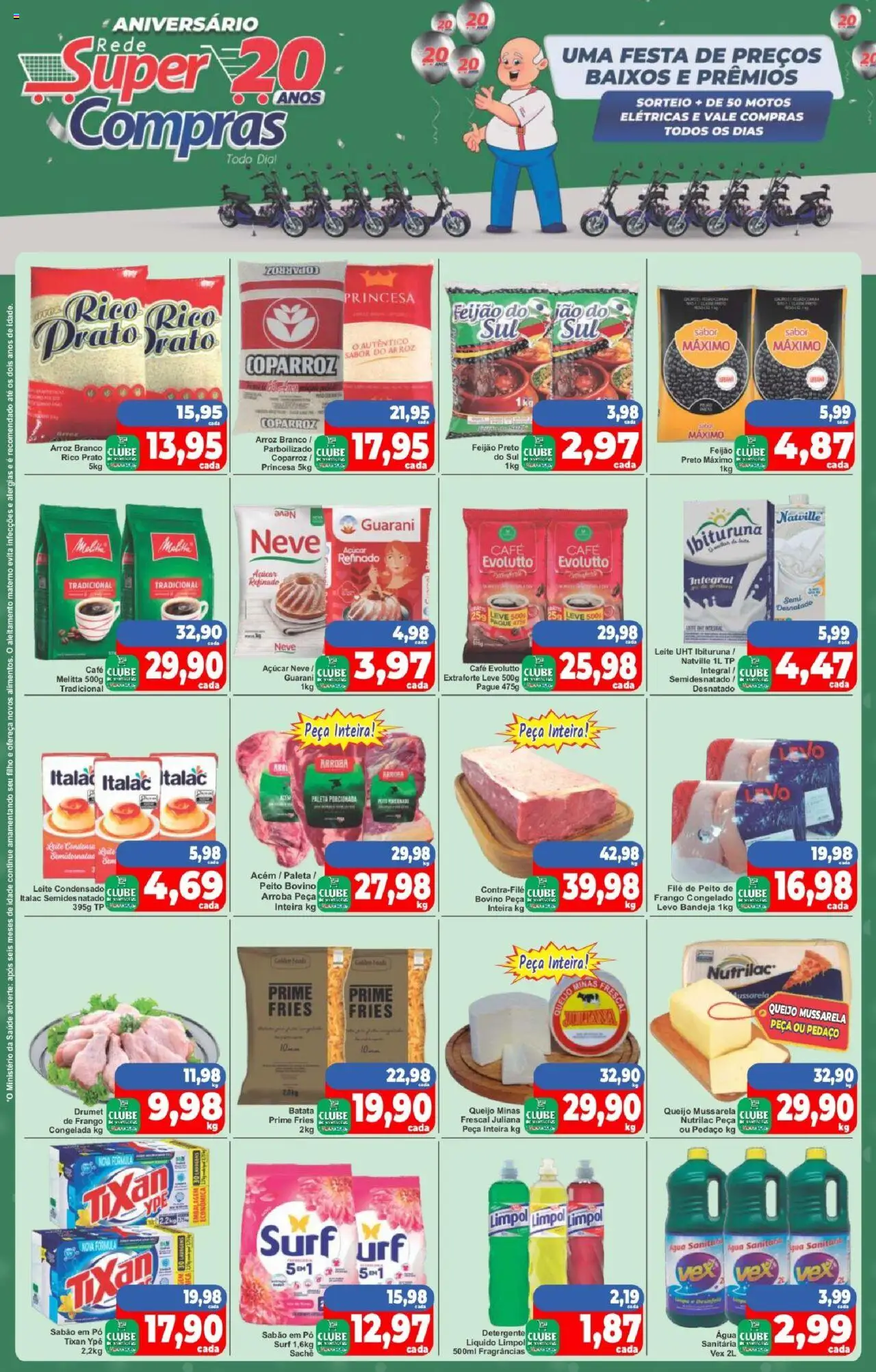 Rede Super Compras folheto "Ofertas da semana" válido a partir de 25/08/2025 - número de página 1